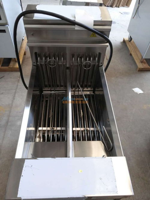 晉豪電炸爐 高效單缸雙篩設計，助力快餐行業標準化烹飪